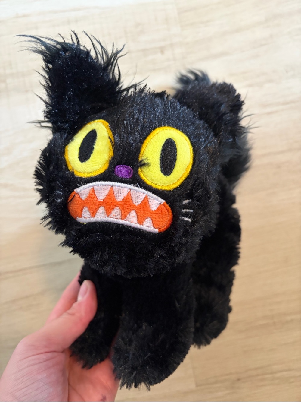 Bark Scaredy Cat Plush Dog Toy